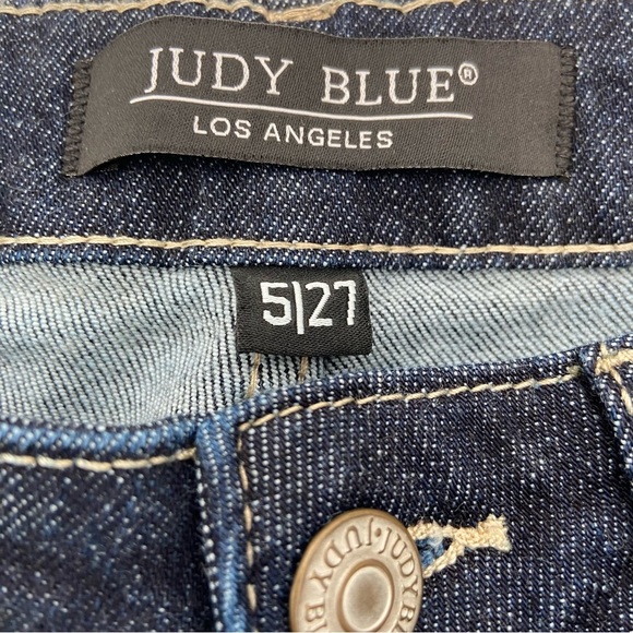 Judy Blue Mom Jeans Dark Wash Size 5/27‎ Women's - Picture 3 of 11